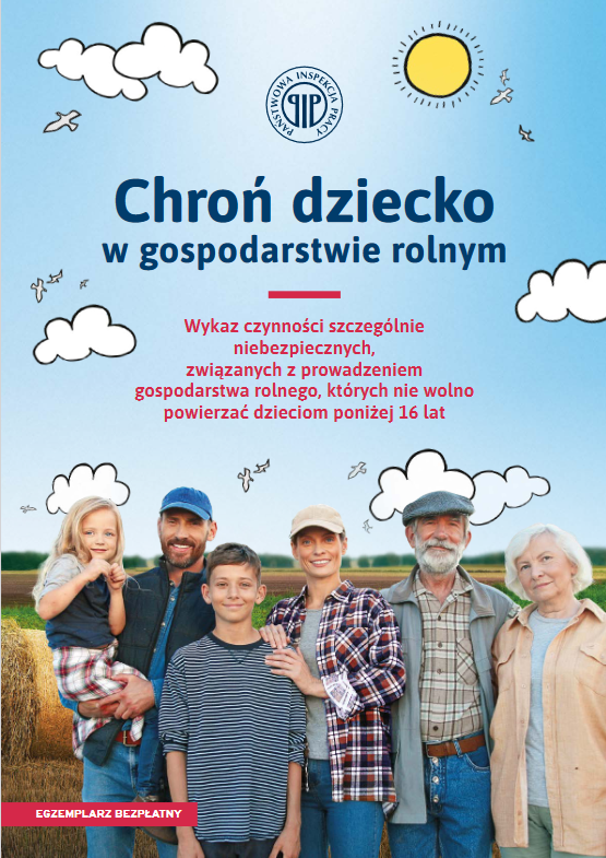 chroń dziecko w gospodarstwie rolnym okładka